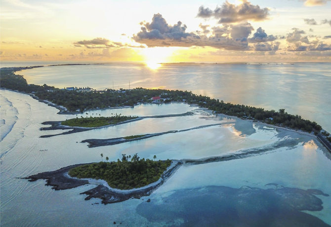 Tarawa Atoll, village view, credits YAC srl