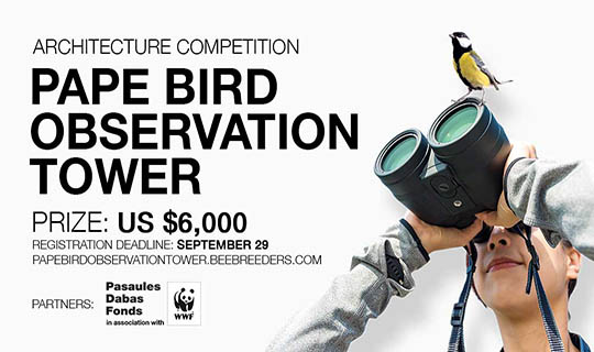 pape bird observation tower architecture competition