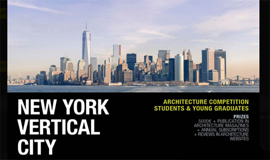 new york vertical city architecture competition