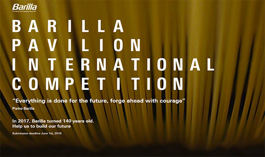 Barilla Pavilion International Competition