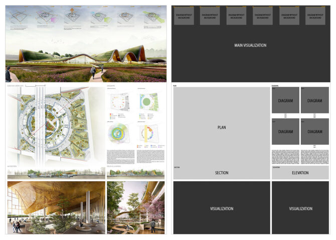 landscape design presentation board