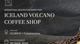 iceland volcano coffee shop